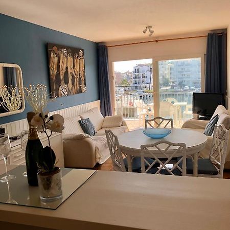 Apt Port Rhodes C, 2 Chbres, 2 Terrasses, Vue Sur Canal Principal De La Marina Et Sur Les Pyrenees Apartment Empuriabrava Ngoại thất bức ảnh