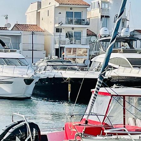 Apt Port Rhodes C, 2 Chbres, 2 Terrasses, Vue Sur Canal Principal De La Marina Et Sur Les Pyrenees Apartment Empuriabrava Ngoại thất bức ảnh